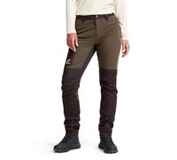 RevolutionRace Rambler Lightweight Pants da Donna, Pantaloni da Trekking Resistenti e Leggeri, Mud/Espresso, S