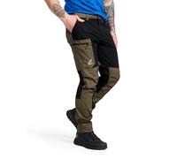 RevolutionRace Rambler Lightweight Pants da Uomo, Pantaloni da Trekking Resistenti e Leggeri, Light Moss Gray/Black, S