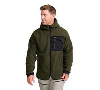 RevolutionRace Sherpa Hoodie da Uomo, Giacca in Pile Ottima per le Escursioni e le Avventure All'aria Aperta, Forest Night, L