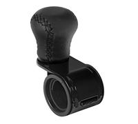 POMELLO VOLANTE AUTO IN PELLE UNIVERSALE 20/40 mm MANOPOLA TRATTORE UNIVERSALE