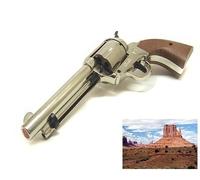 Revolver Bruni a salve Far west I inox per uso cinema western