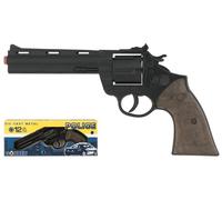 Gonher - 123/6 - Revolver - Polizia - 12-coup - Nero