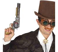 Revolver steampunk per travestimento stile gotico vittoriano