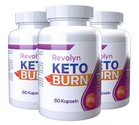Revolyn Keto Burn - 180 Capsule (3x 60 Capsule), Confezione da 3 - IT