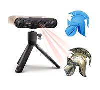 Revopoint INSPIRE 2 Scanner 3D per stampa 3D, Precisione da 0,03 mm, Laser Multilinea e Luce Strutturata, Scansione Wireless per Esterni, Scansioni a Colori, per iOS/Android/macOS/Win10/11, Standard