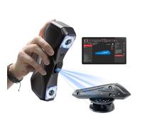Revopoint MetroX Pro Scanner 3D per stampa 3D, Precisione 0,01 mm, Standard | 4 modi di scansione, laser blu industriale, schermo condiviso, a colori, per progetto e modelli digitali