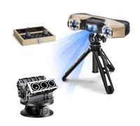 Revopoint MetroY Ultra Scanner 3D, Piastra Sfera Fibra Carbonio, 90 fps