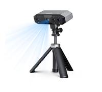 Revopoint MINI 2 Portatile 3D Scanner per Stampa 3D, Precisione 0,02 mm, Scansione Veloce 16fps, Luce Blu Industriale, Scanner per Modelli 3D a Colori per Denti, Gioielli e Piccoli Oggetti, Standard