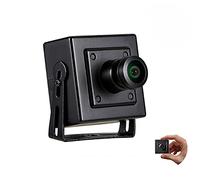 Revotech 3MP Fisheye Mini IP Camera, HD 3MP 2304 x 1296P, Mini Metal Domestica Telecamera Sorveglianza, Vista Remota P2P, Obiettivo Fisheye 1,44mm (I706-4-FHW)