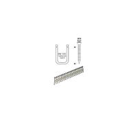 REVOTOOL 42-400042-001 - Chiodi ad ancora AK34, lunghezza 40 mm, zincati tramite galvanizzazione, in plastica, 34°