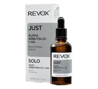Revox B77 Just Alpha Arbutin 2% + HA siero illuminante per viso e collo 30 ml