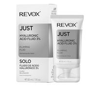 REVOX B77 - Just Hyaluronic Acid Fluid 3%, 30 ml, Fluido Filler all'Acido Ialuronico, Mantiene la Pelle Idratata, Riempie e Previene le Rughe, Migliora la Consistenza, Pelle Morbida e Liscia