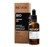 REVOX B77 - Olio di Argan BIO 100% Puro, 30 ml, Olio di Argan 100% Puro, per Pelle e Capelli, Idrata, Nutre e Lenisce la Pelle, Ammorbidisce e Migliora l'Elasticità, Non Unge e si Assorbe Rapidamente
