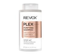REVOX B77 - Plex Purifying Shampoo Step 4C, 260 ml, Shampoo Purificante per Capelli Grassi, Rinforza i Capelli Decolorati e Tinti, Ripara la Fibra Capillare, Restituisce Morbidezza e Lucentezza