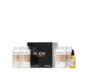 REVOX B77 - Set per la cura dei capelli, include Plex Steps 3, 4, 5 e 6 + olio per capelli, ricostruzione dei capelli per casa e salone, idratazione profonda dei capelli, capelli forti e lucenti