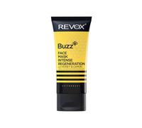 REVOX B77 - BUZZ Maschera Viso Rigenerante Intensa, 65 ml, Maschera Viso Rigenerante con Miele e Limone, Nutre in Profondità, Ripristina l'Energia della Pelle, Protegge e Uniforma il Tono della Pelle