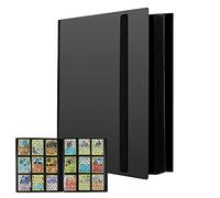 Revspoir 540 Tasche Raccoglitore Carte, 30 Pagine, 18 Tasche per Pagina (Doppia Pagina), Cinghia Elastica, Compatible con Varie Carte da Collezione