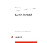 Revue bertrand 2025, n 8 - varia