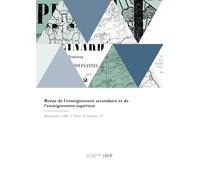 Revue de l'enseignement secondaire et de l'enseignement supérieur
