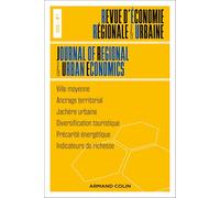 Revue d'économie régionale et urbaine Nº1/2026