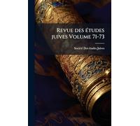 Revue des Ã(c)tudes juives Volume 71-73