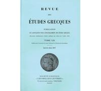Revue des études grecques: Janvier-Juin 2015, 128-1