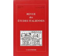 Revue des Etudes Italiennes T52/3-4-