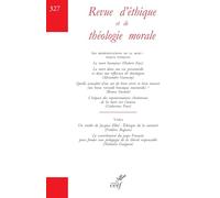 Revue d'éthique et de théologie morale 327: Les représentations de la mort : enjeux éthiques