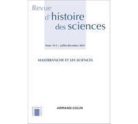 Revue d'histoire des sciences 78-2 2/2025: Varia