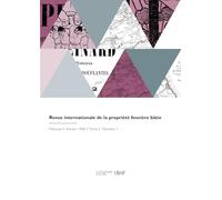 Revue internationale de la propriété foncière bâtie