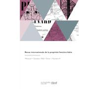 Revue internationale de la propriété foncière bâtie