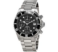 Revue Thommen Diver orologio automatico - quadrante nero cronografo data Revue Thommen orologio da uomo - cinturino in acciaio inox Swiss Revue Thommen Professional Dive Watch 17571.6137