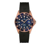 Revue Thommen Orologio da polso automatico da uomo, 42 mm, cinturino in silicone 17571.2865