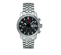Revue Thommen Orologio da polso da uomo Automatic Airspeed XLarge 40 mm Day & Date Window Cinturino in acciaio inox 16051.6137, Bracciale