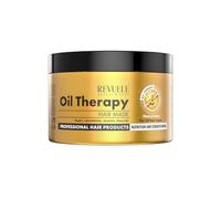Revuele Maschera per capelli olio terapia, 500 ml, trattamento professionale per capelli per rafforzare, lucentezza e nutrizione, con olio di argan, olio di macadamia, olio di cocco e olio di karitè