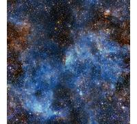 ReWallpaper Carta Adesiva per Mobili Fantasia Blu Carta Da Parati Cielo Stellato Rotolo Pellicola Adesiva Cameretta Bambini 44.5CMx3M Carte Da Parati Adesive per Armadio Porta Soffitti