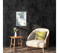 ReWallpaper Carta Adesiva Velluto Nero Vintage 60CMx5M Carta Parati Vellutata per Muro Corridoio Sfondo Rivestimento Velluto Floccata Camera Da Letto Decorativa Fodera Adesiva Gioielli