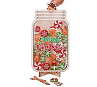 Reward Jar - 25 cm x 9,84 pollici | Reward Jar with Token | Reindeer Incentive Re? ?ar System | for Inspiring Good Behaviour in Kids, Student,Boys, Girls, Preschool Daily Office