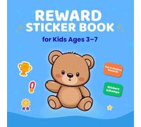 Reward Sticker Book for Kids Ages 3-7: Sticker & Stamp Reward System for Positive Reinforcement, Motivation and Confidence
