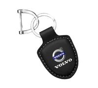 REWIASF Auto Portachiavi per Volvo V40 2018-, Porta Chiavi con Logo Stemma Ideale Come Regalo Appassionati Auto Regali,A