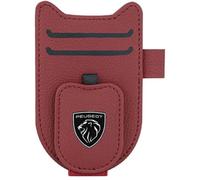 REWIASF Porta Occhiali da Auto per Peugeot 208 e208 GT GT Line 2020-2023 2021 2022, Portaocchiali Auto Supporto Occhiali da Visiera Accessori Parasole,D