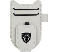REWIASF Porta Occhiali da Auto per Peugeot 208 e208 GT GT Line 2020-2023 2021 2022, Portaocchiali Auto Supporto Occhiali da Visiera Accessori Parasole,C