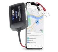 REWIRE SECURITY Geo Track, localizzatore GPS per veicoli, in tempo reale, per auto, camper, furgoni, facile da installare nella batteria del veicolo, monitoraggio in tempo reale con app, trasmettitore