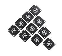 REwNXA 10 pc Kit di guarnizioni diaframmate del carburatore Compatibile per Taglio a spazzole e Piccoli Motori
