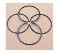 REwNXA Anelli a pistone compatibili con Vari Modelli di Motosega tra Cui 268 268xp 268K 66 266 371 372 038 2063 625 670 2071 Set di 4 Pezzi 50mm x 1. 5 mm