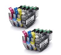 REwNXA Cartuccia di inchiostro LC401 compatibile Set per stampanti MFC-J1010DW MFC-J1012DW MFC-J1170DW Cartuccia di inchiostro di ricambio LC401XL(2SET)