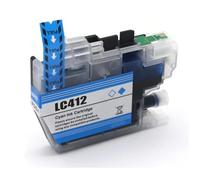 REwNXA Cartuccia di inchiostro LC401 compatibile Set per stampanti MFC-J1010DW MFC-J1012DW MFC-J1170DW Cartuccia di inchiostro di ricambio LC401XL(CYAN)