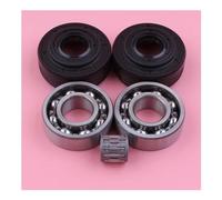 REwNXA Cuscinetto a Ginnastica 'Albero Motore sostitutivo con Kit Set di guarnizioni 'Olio Compatibile con 340 345 350 2145 Pezzi di Ricambio