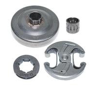 REwNXA Parte di Ricambio Compatibile per Motosega 346 345 340 350 Include 537110503 Kit Cuscinetto pignone Tamburo Frizione 3/8 7T