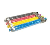 REwNXA Set di 4 cartucce toner compatibili per Aficio MP C5000 C4000 C5050 MPC4000 polvere toner
